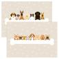 Preview: Hunde Party Platzsets - ECO Friendly